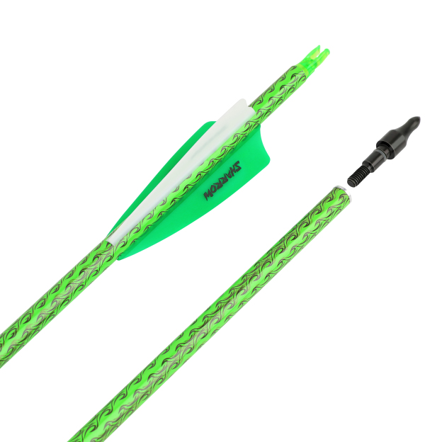 Carbon Arrows 30" Spine 500 Vanes Target Recurve Bow Hunting Archery 