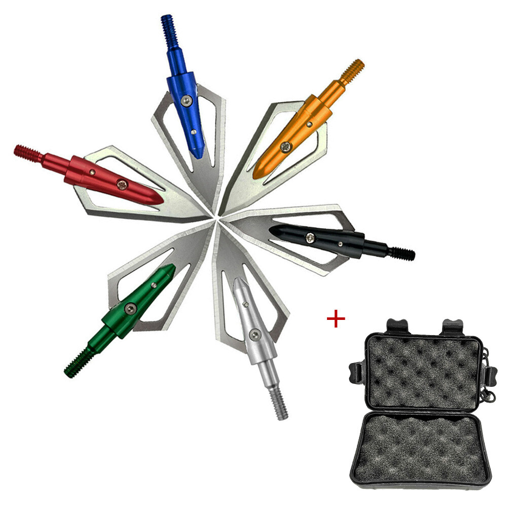 Stainless Steel Broadhead Arrowheads 110 Grain Hunting Points