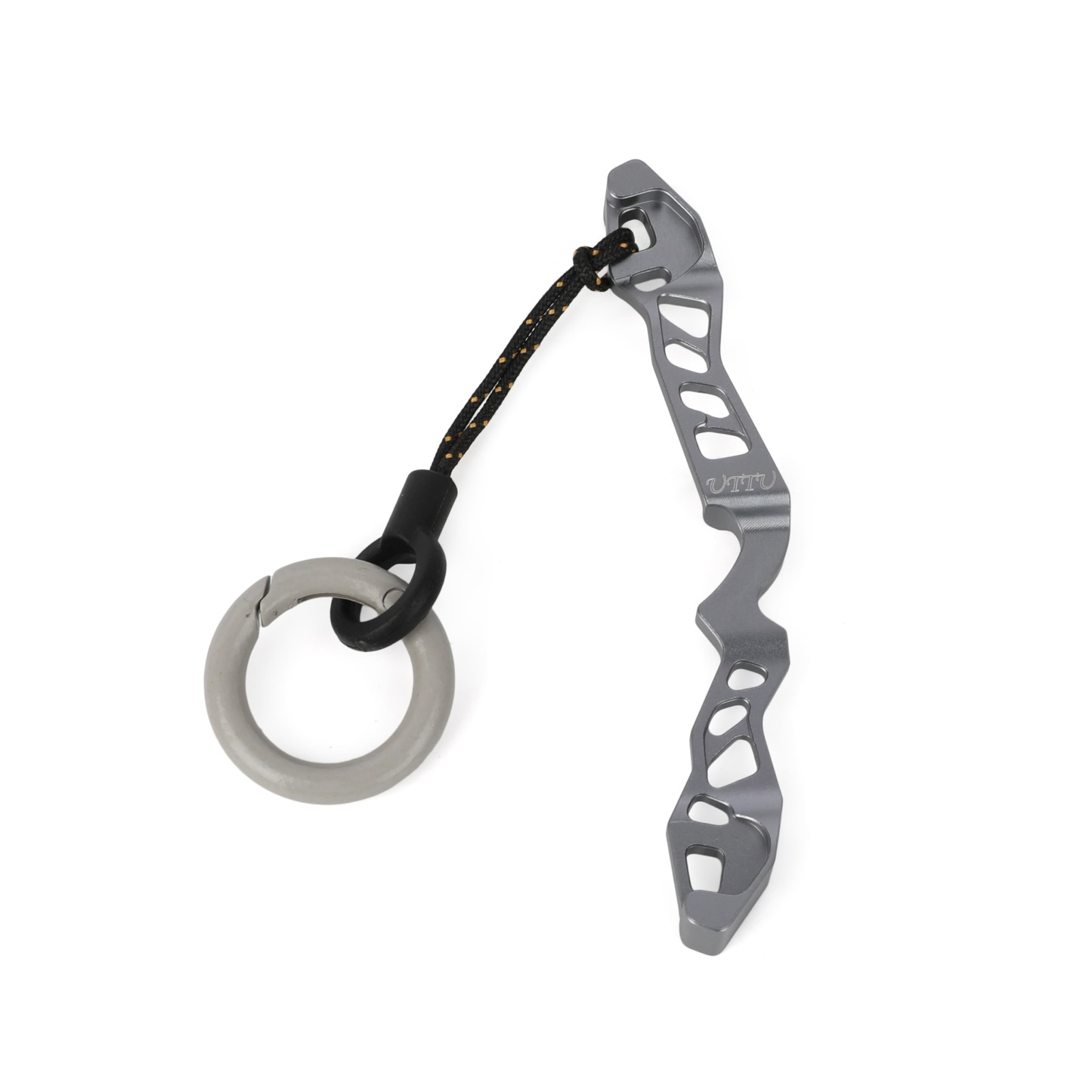 CNC Archery Keychain Miniature Recurve Bow Riser Design