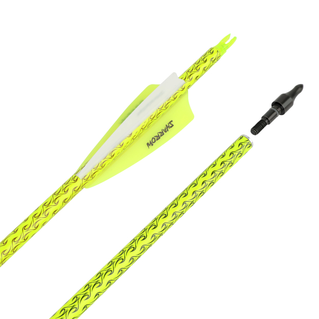 Carbon Arrows 30" Spine 500 Vanes Target Recurve Bow Hunting Archery 