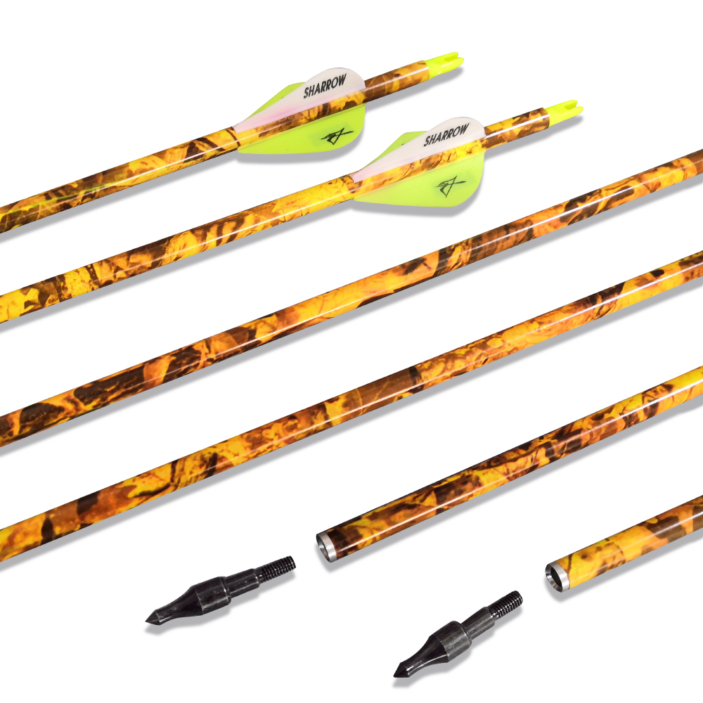 30" 600 Spine Carbon Arrows for Target & Practice
