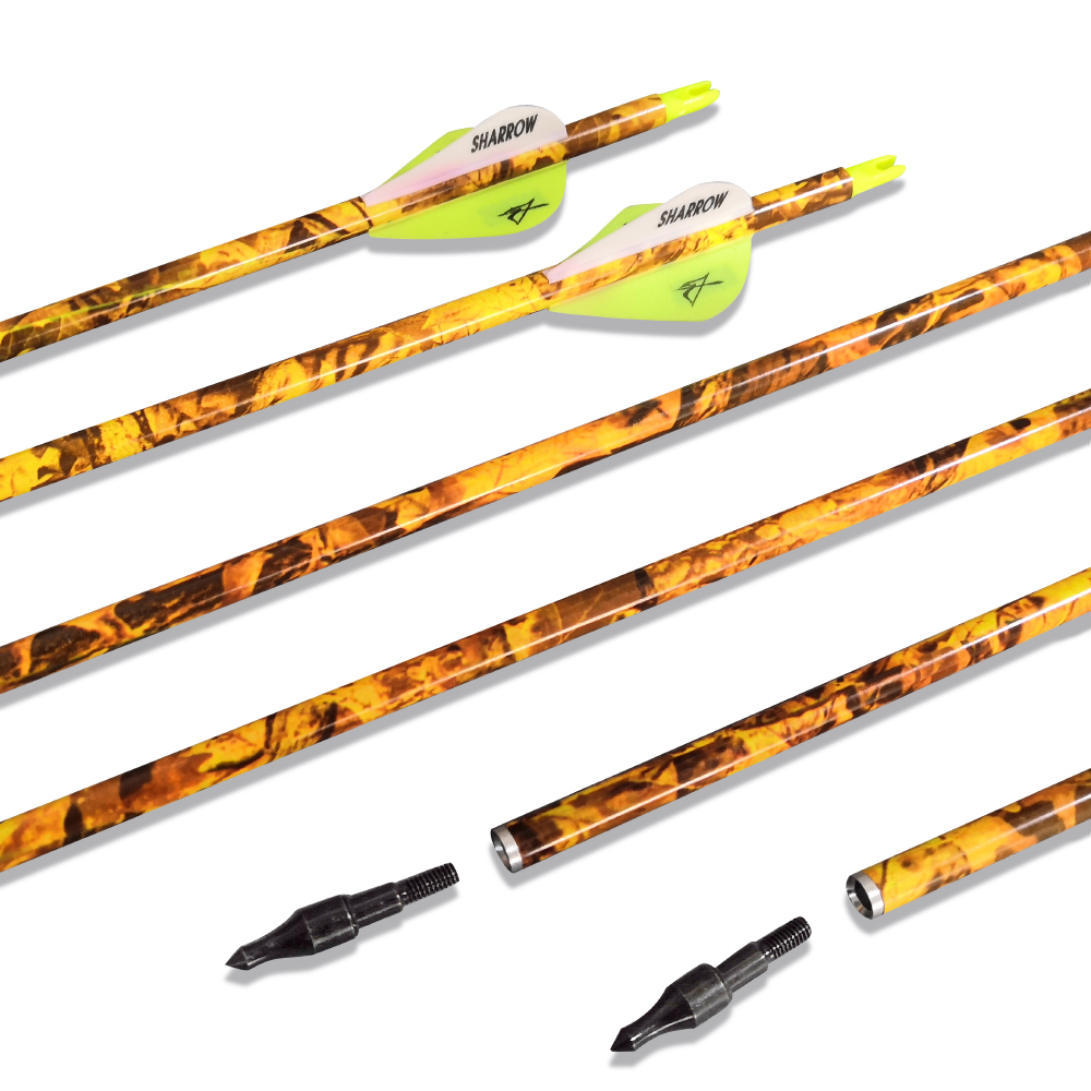 30" 600 Spine Carbon Arrows for Target & Practice