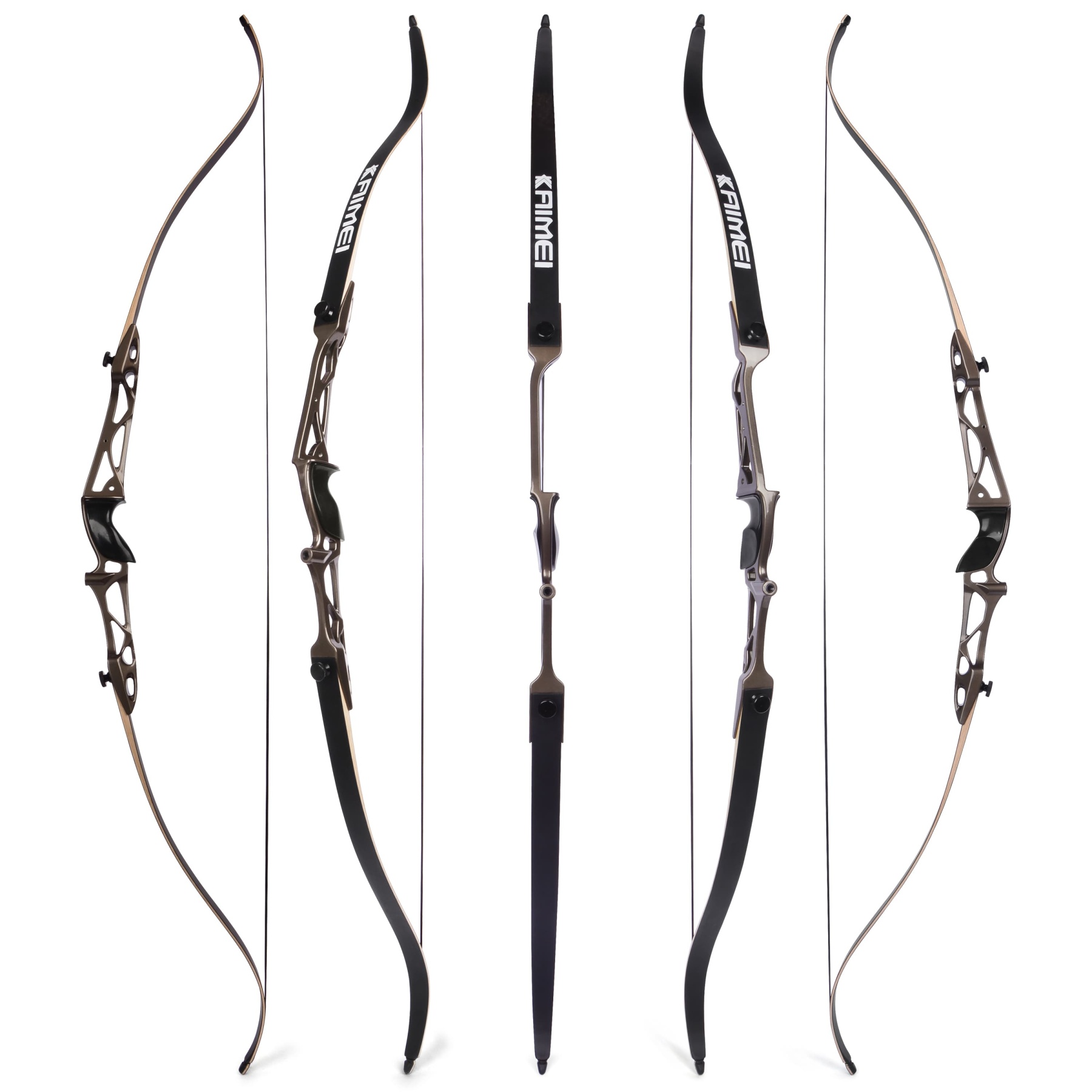 KAIMEI Recurve Bow 66" 68" 70" Olympic Complete Competition Kit