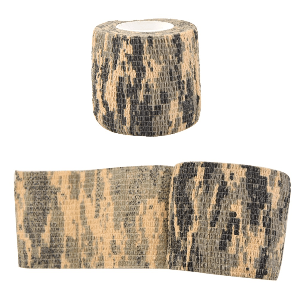 Outdoor Camo Tape Self-Sticking Wrap for Target Shooting Gear