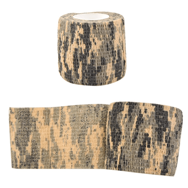 Outdoor Camo Tape Self-Sticking Wrap for Target Shooting Gear