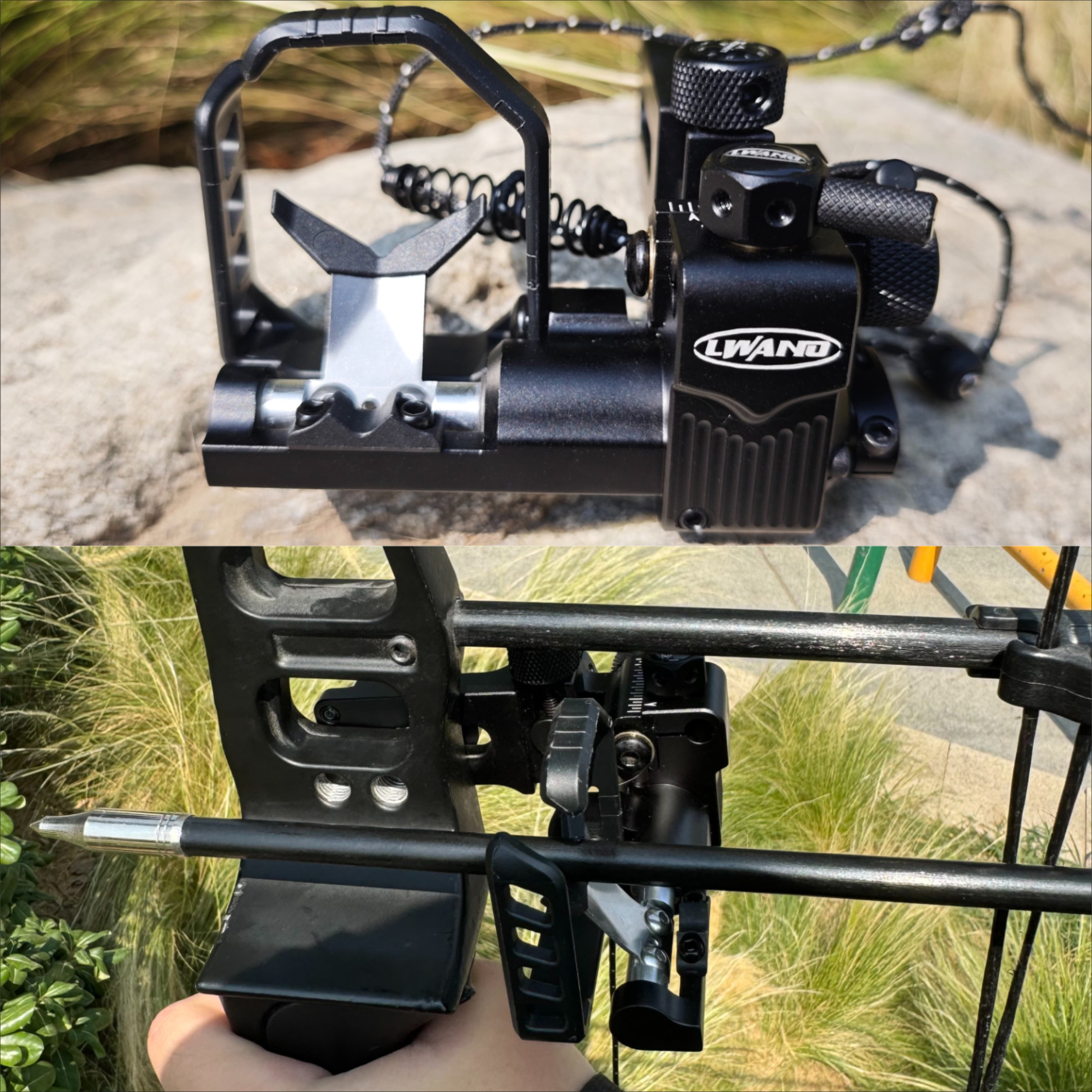 LWANO Compound Bow Arrow Rest Drop Away 4-Way Adjustable