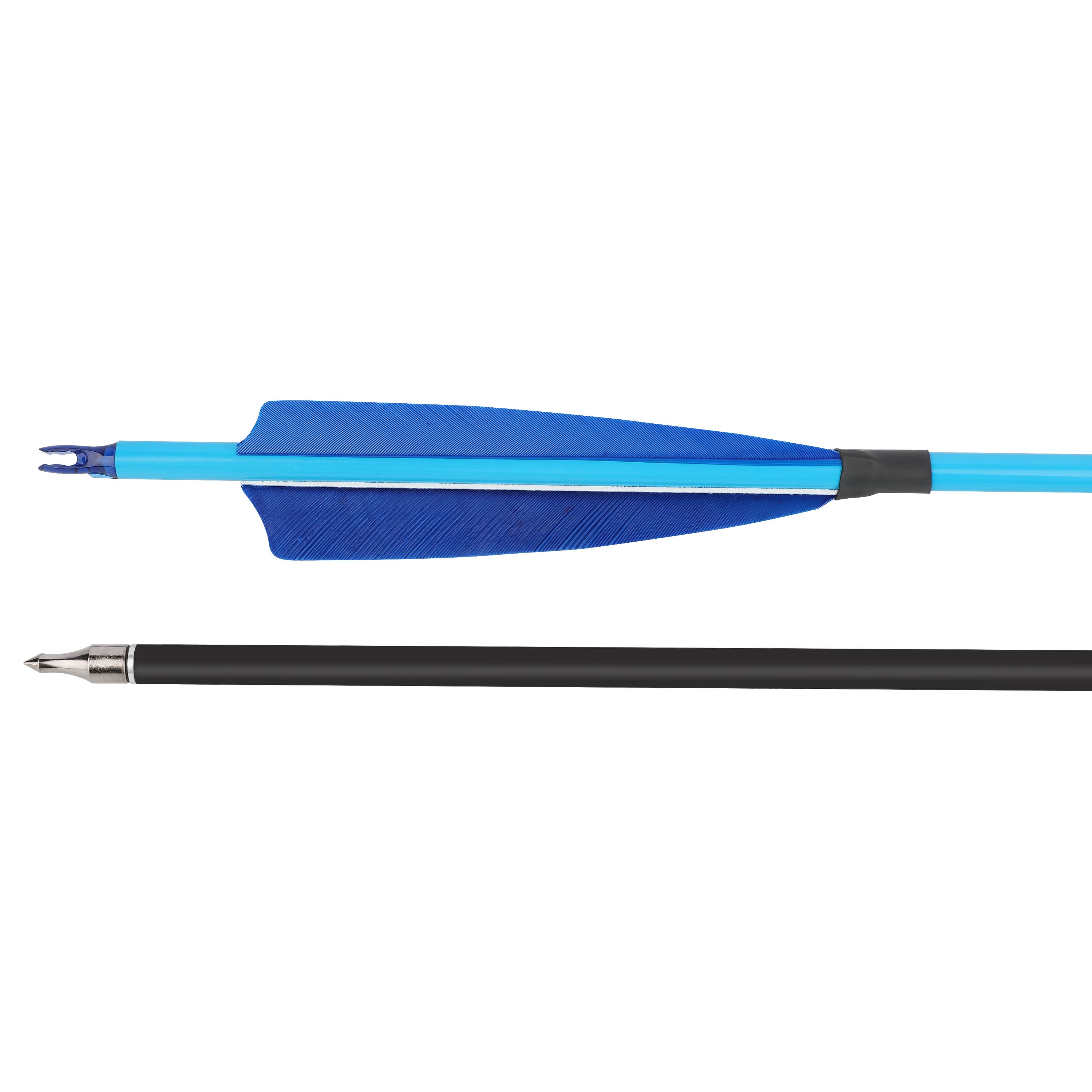 Fletching Carbon Arrows 500 Spine Turkey Feather Target & Hunting