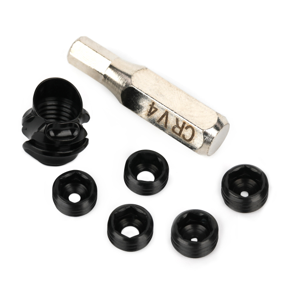 Compound Bow Peep Sight Kit with Clarifier Lens & 5 Inner Cores