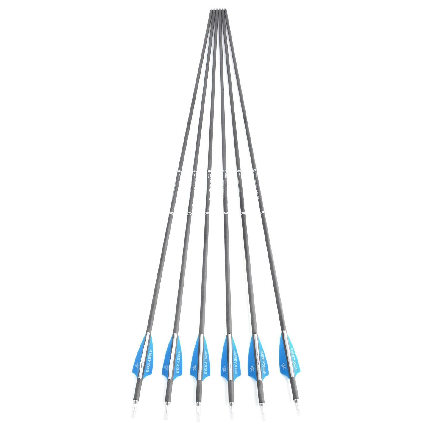 Pure Carbon Arrows 31" SP500-1200 4.2mm Archery Target Hunting