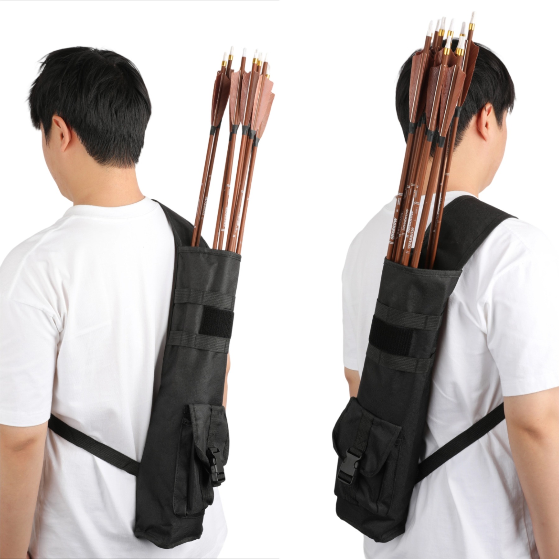 Tactical Arrow Quiver High-Capacity Bowhunting & Target