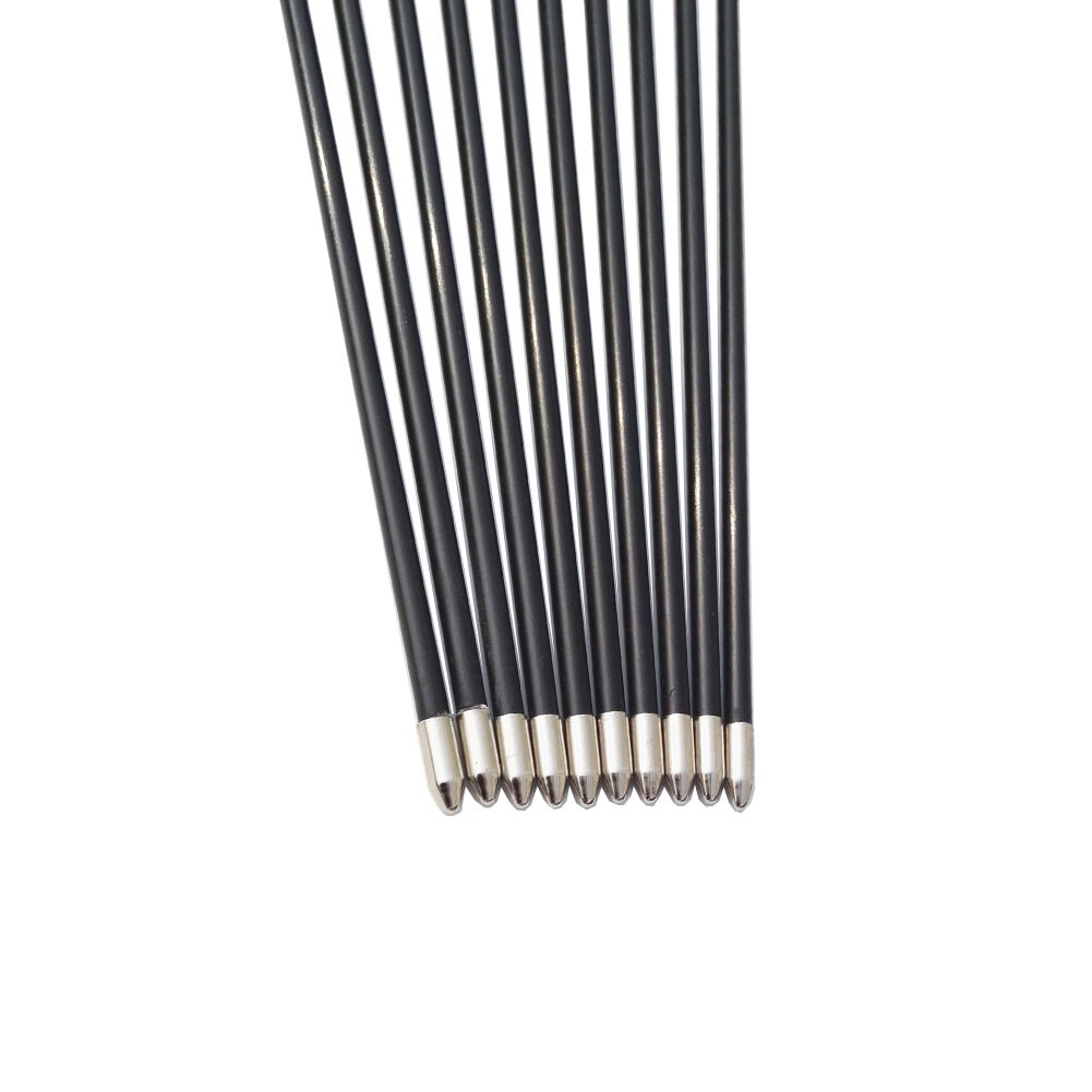 Rubber fletching arrows for compound/recurve bows