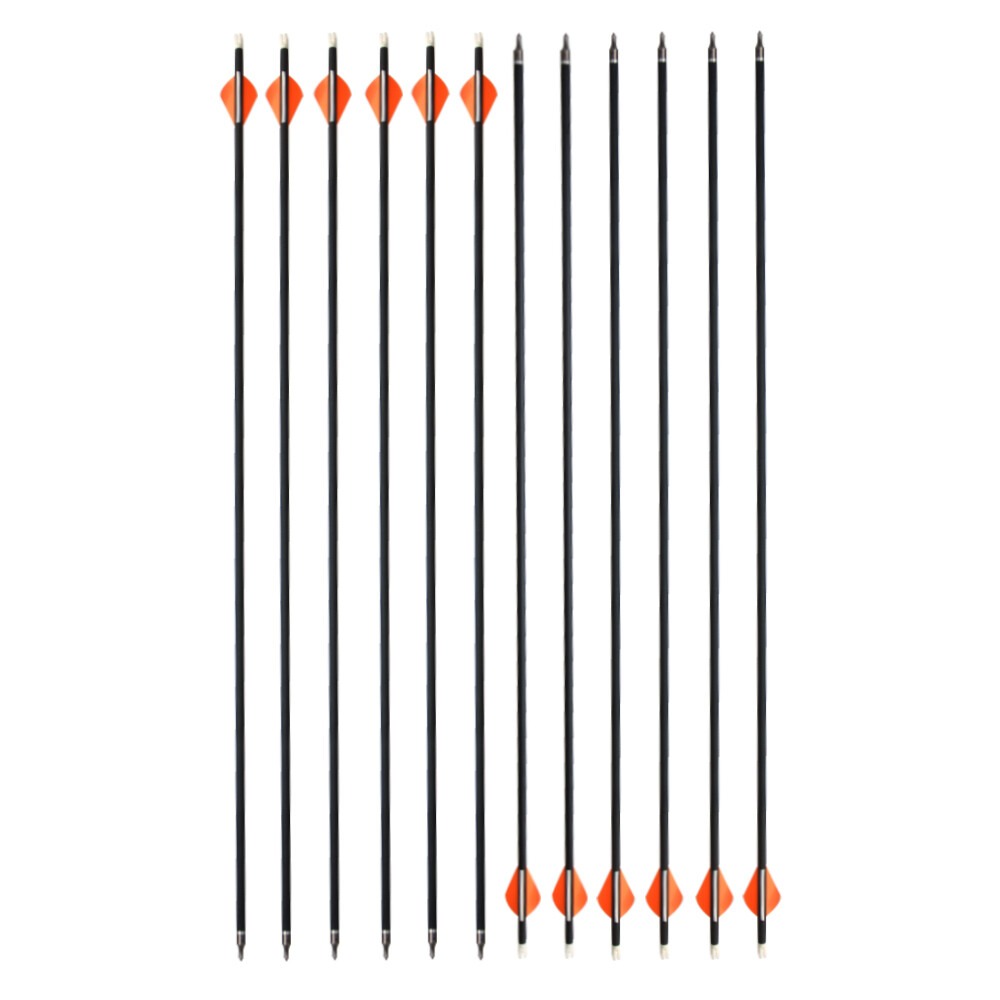 Archery Carbon Arrows 30" SP500 Vanes Recurve Compound Bow