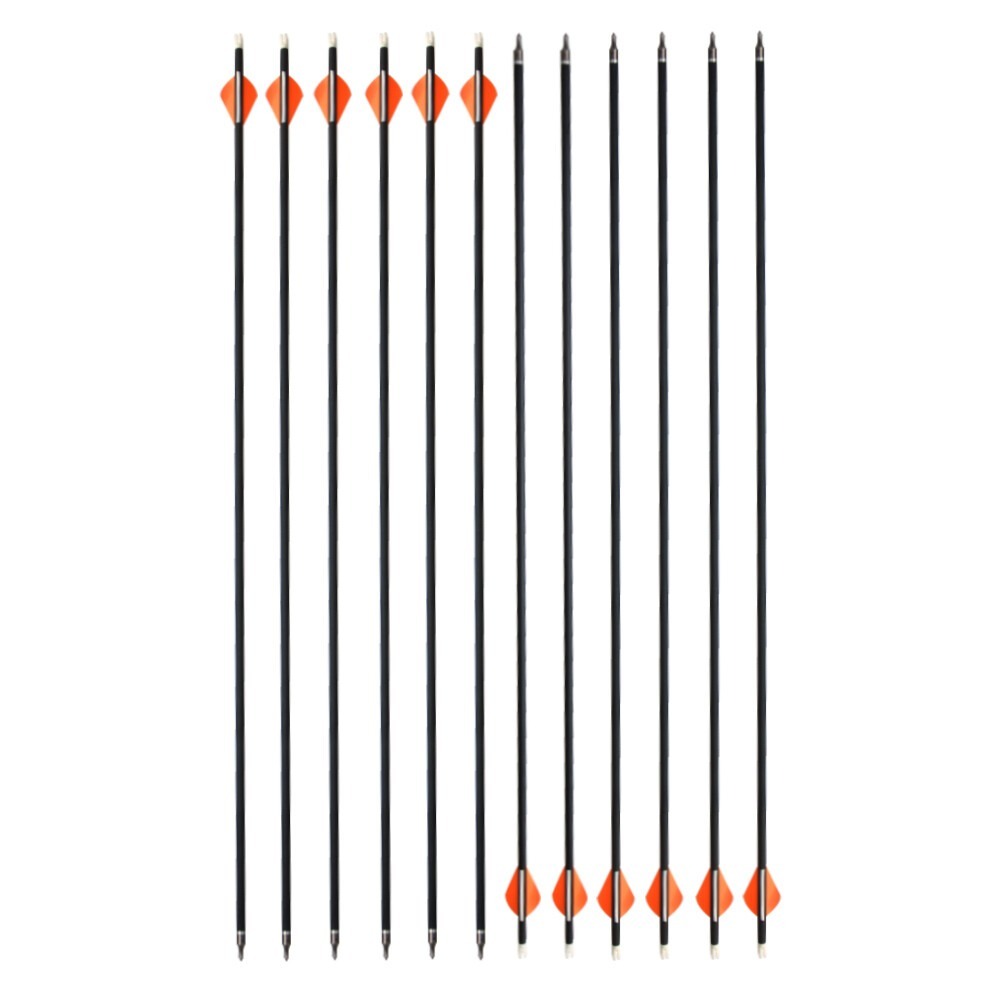 Archery Carbon Arrows 30" SP500 Vanes Recurve Compound Bow