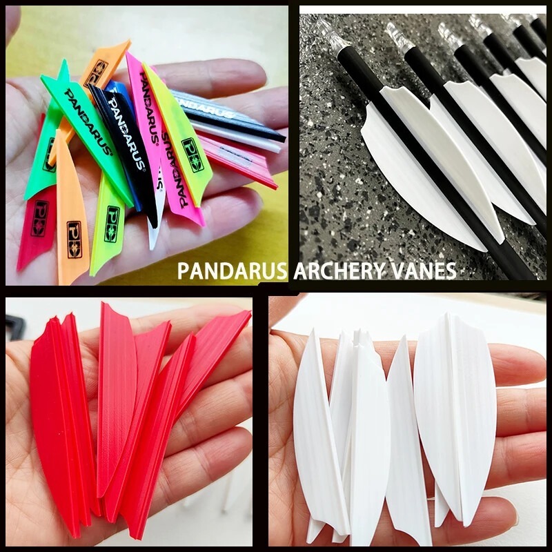 PANDARUS Air Groove Arrow Vanes 1.75" Shield Cut (50pcs)