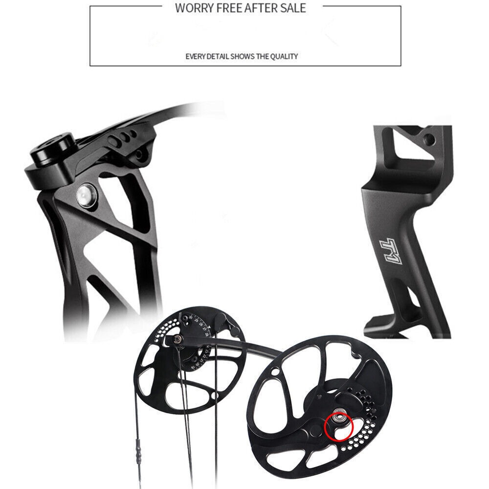 TOPOINT T1 MAX Hunting Compound Bow 19-70lbs CNC 320FPS LH RH