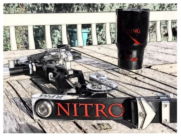 NITRO EAGLE compound bow with Gordon maple limbs