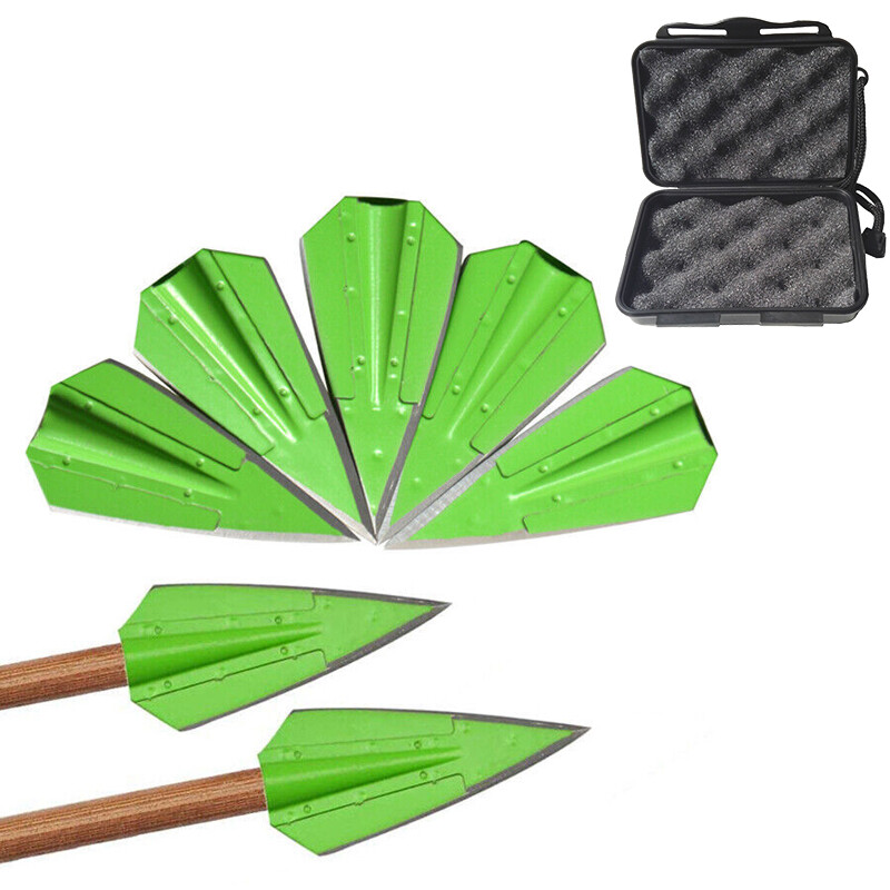 Hunting Broadheads Traditional Arrow Tips for Wood & Bamboo Arrows