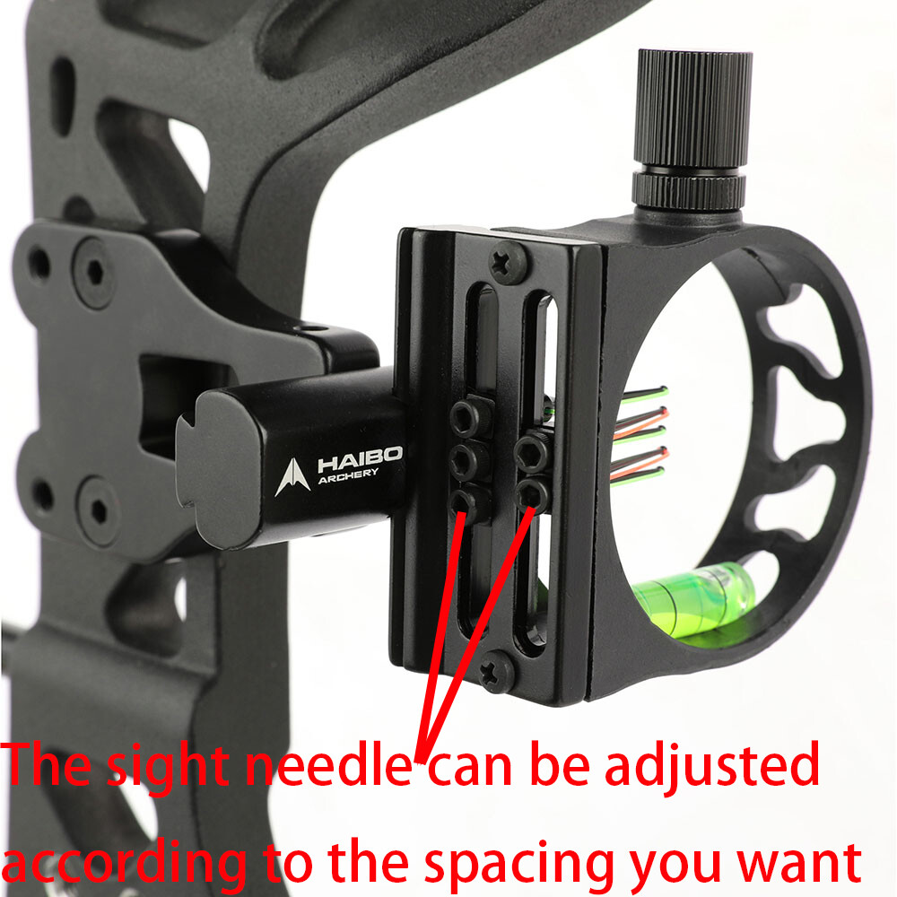 5-Pin Compound Bow Sight Entry-Level Hunting & Target Shooting