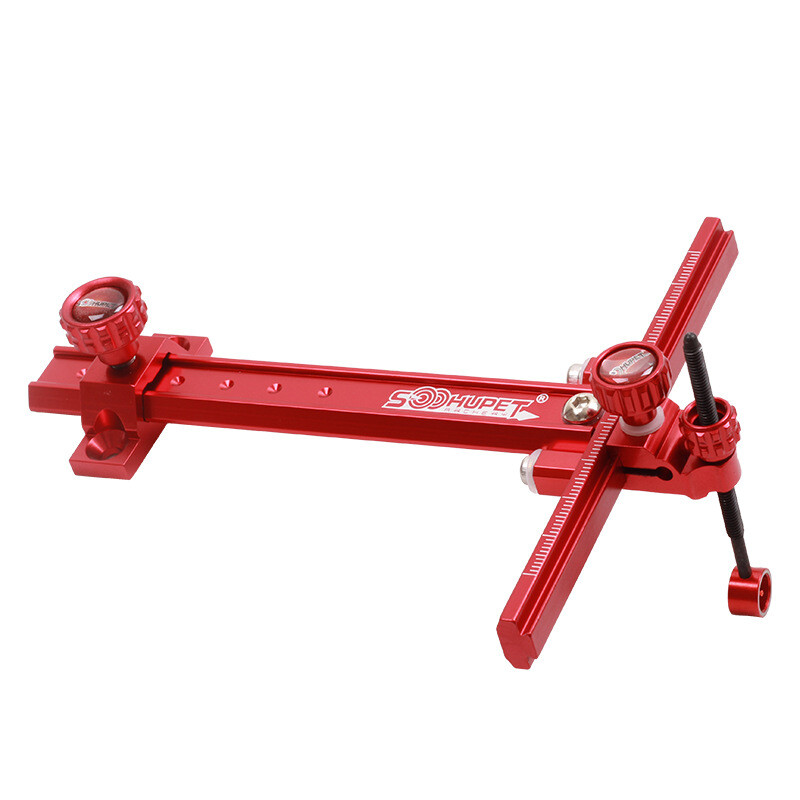 Olympic Recurve Bow Sight Beginner 1 Pin 6" Adjustable Universal