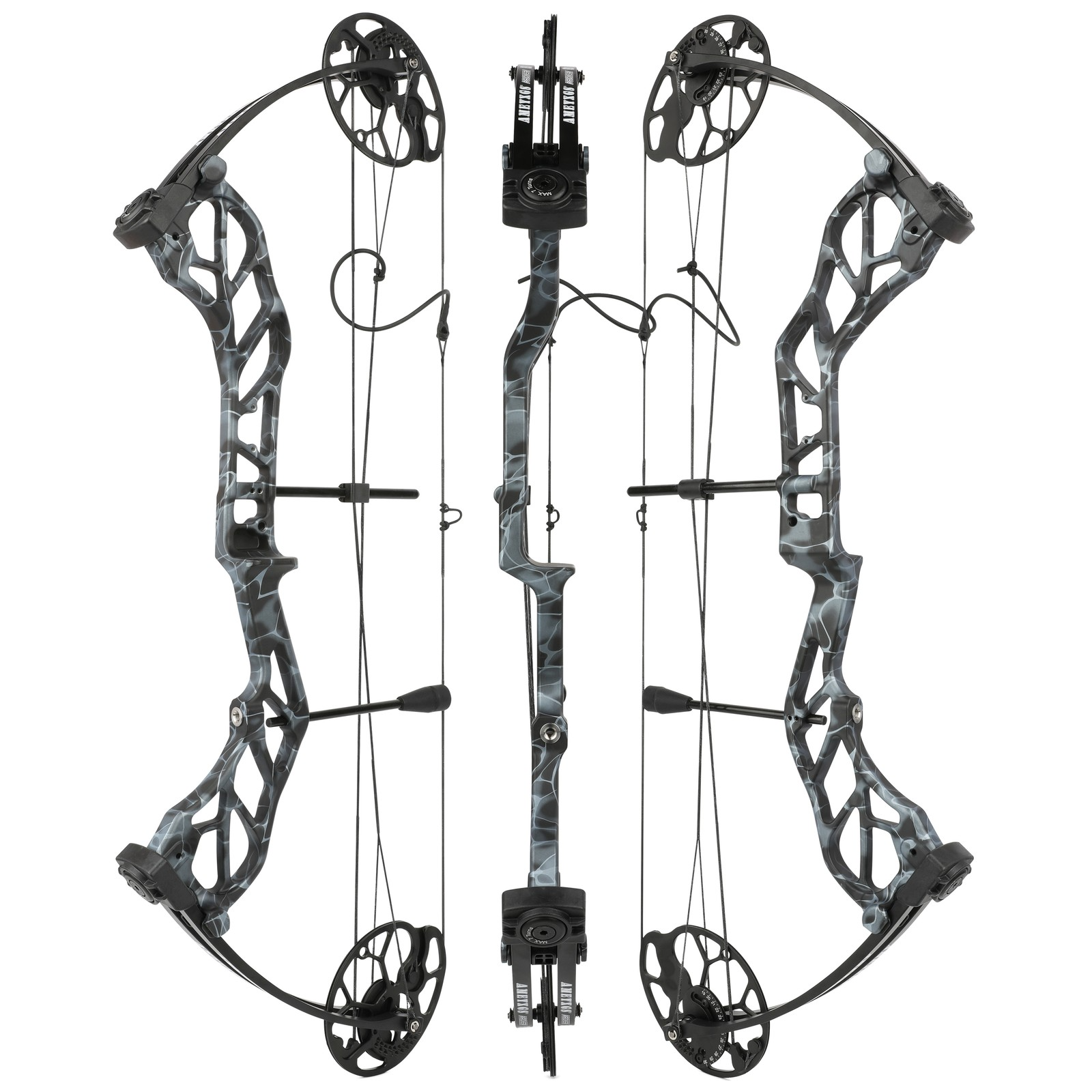 Compound Bow Pro Package 70lb Hunting & Target CNC Machined Cams