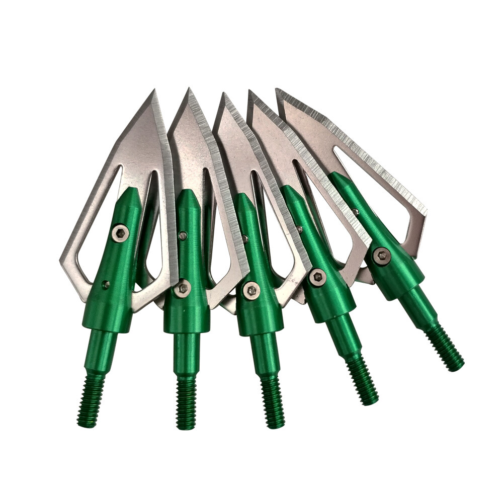 Stainless Steel Broadhead Arrowheads 110 Grain Hunting Points