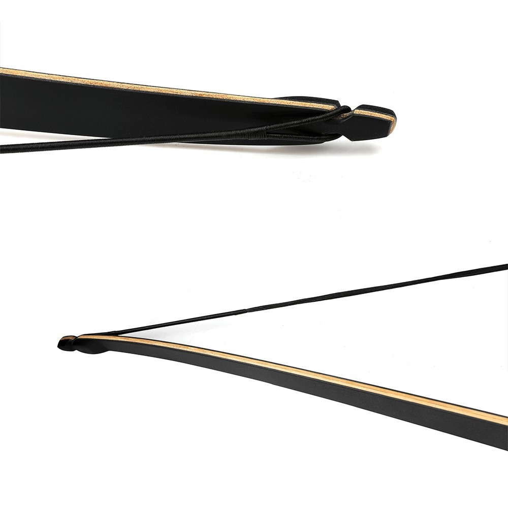 BLACK HUNTER Longbow American Hunting Bow 60" Takedown Target LH RH