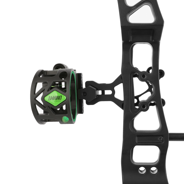 5 Pin Compound Bow Sight 0.019" Optical Fiber Micro Adjustable LED