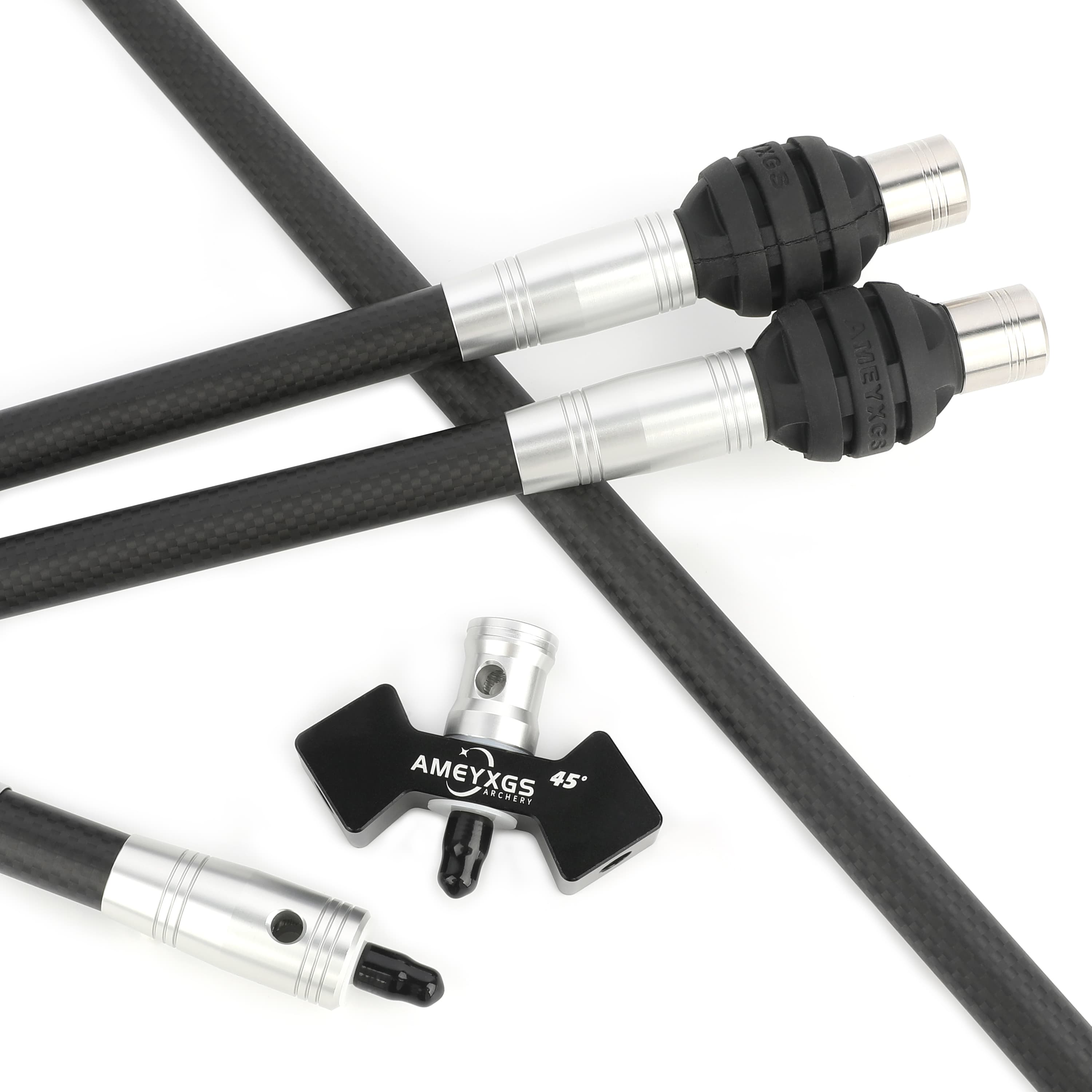 Archery Carbon Stabilizer Balance Bar Kit for Bow Target Shooting