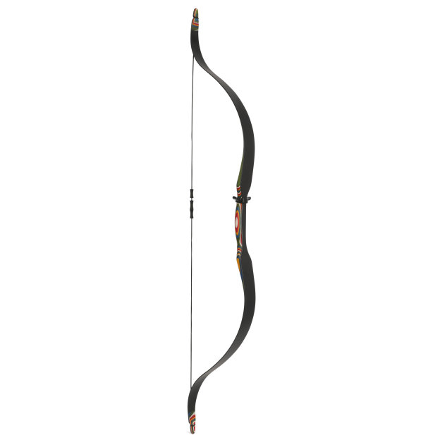 37'' Youth Traditional Recurve Bow Wood Children Gift