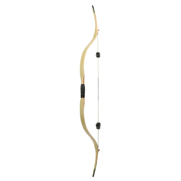 58" One Piece Traditional Bow 20-45lbs Archery RH LH