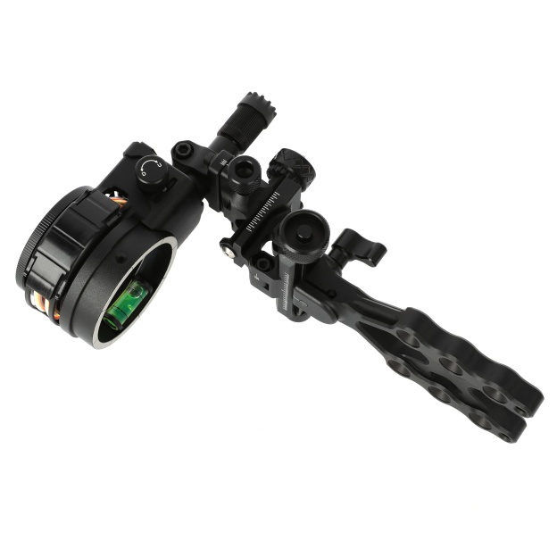 Topoint TX1550 Micro Adjustable Compound Bow Sight 5-Pin CNC Hunting
