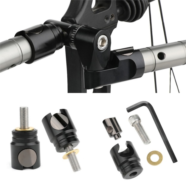 Archery Single Side V-Bar Compound Bow Stabilizer