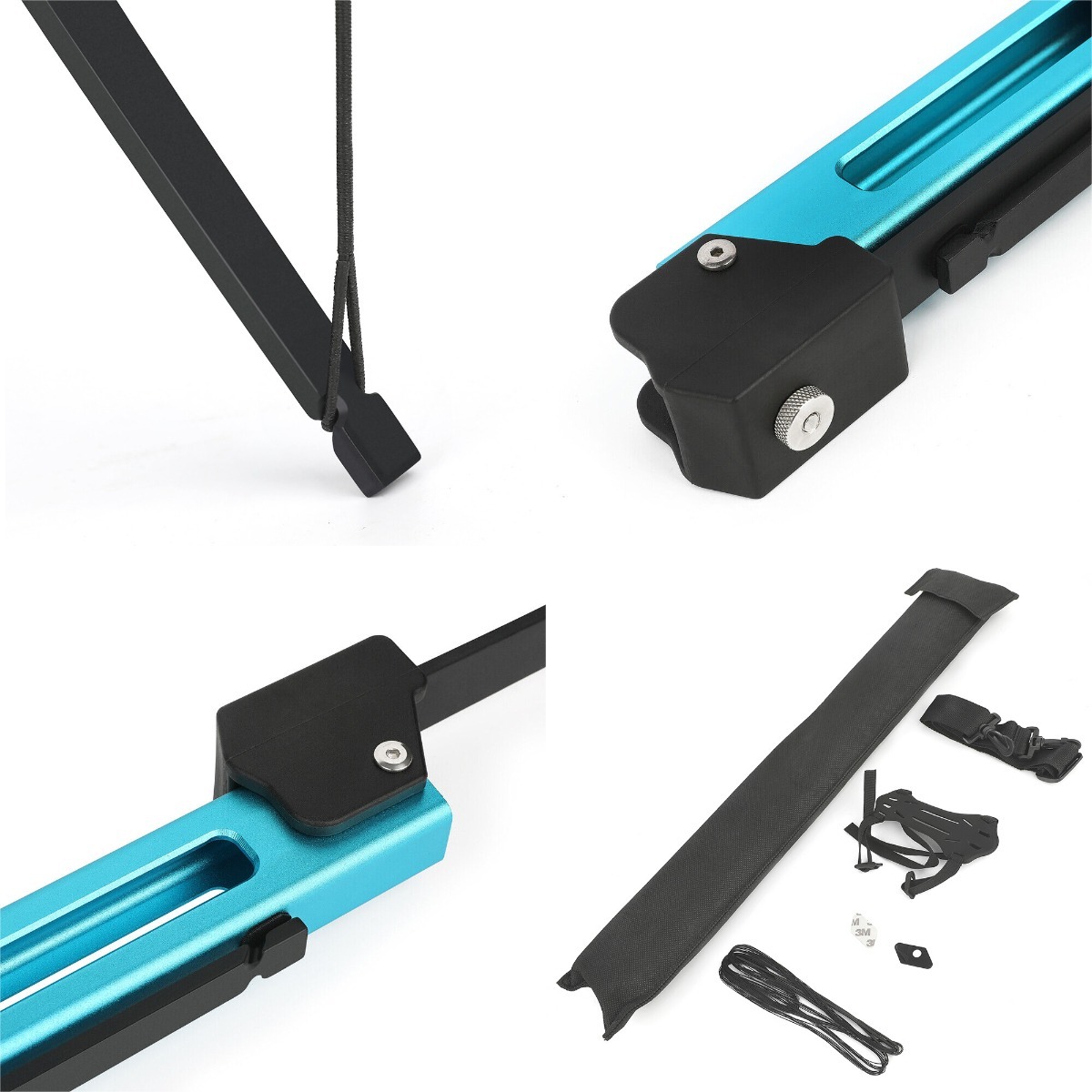 Tactical Folding Bow 25-60lbs 24" Folded CNC Aluminum LH RH