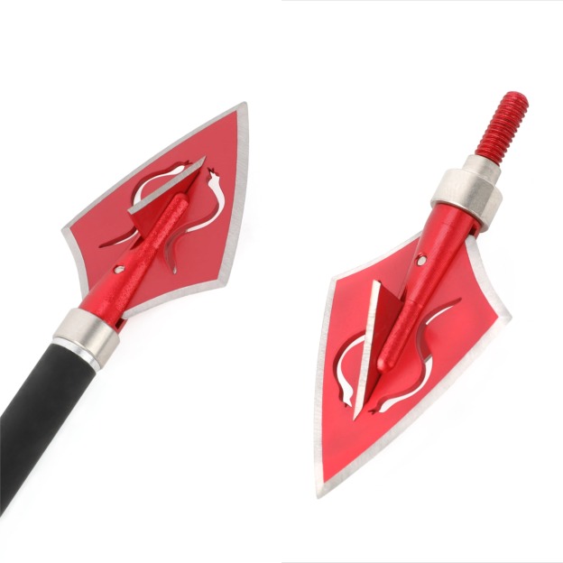 Blade Broadheads 128 Grain Stainless Steel Hunting Points