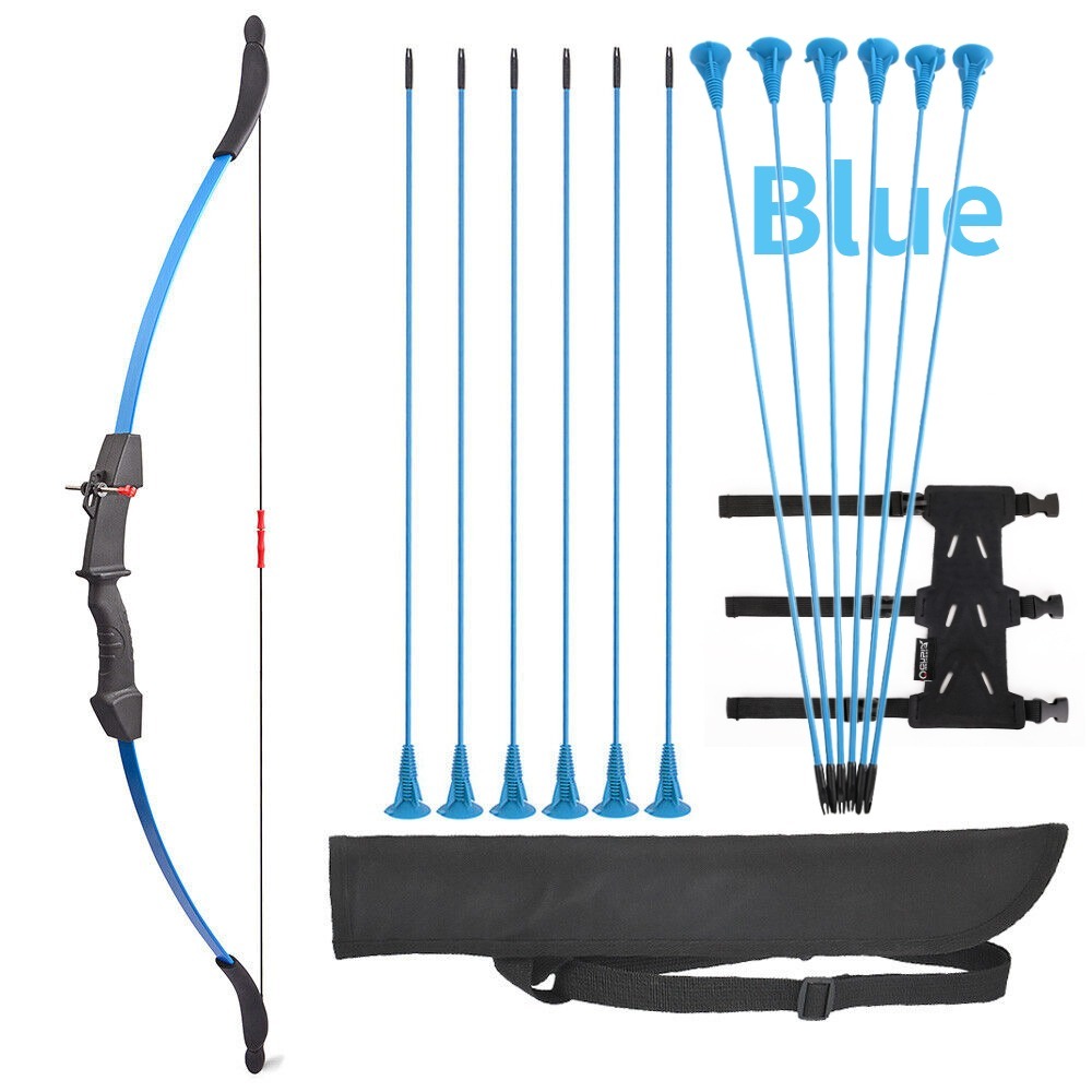 Youth Recurve Bow & Arrow Set Kids Children Target Gift RH LH
