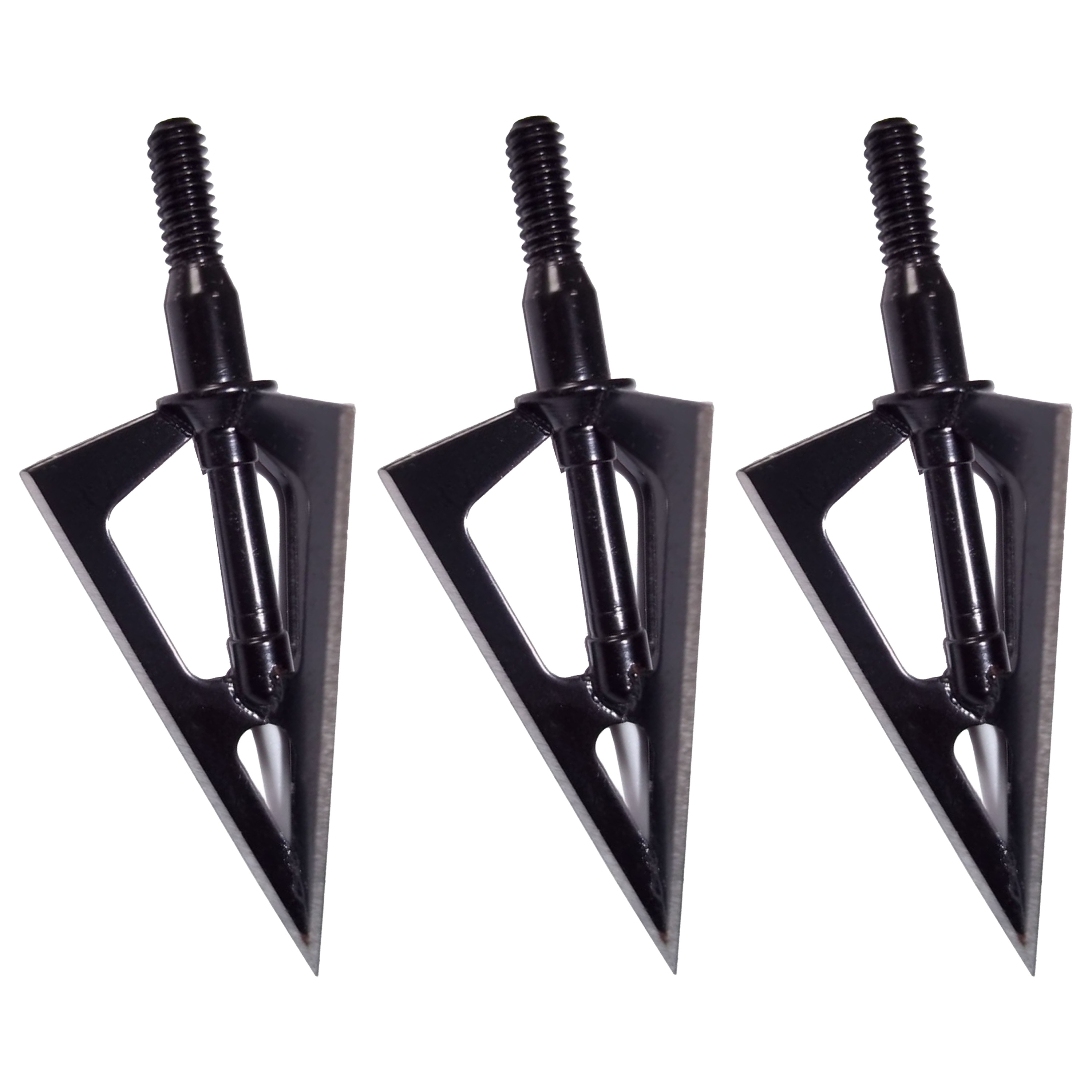 3-Blade Hunting Broadheads 100 Grain Fixed Blade Arrow Tips