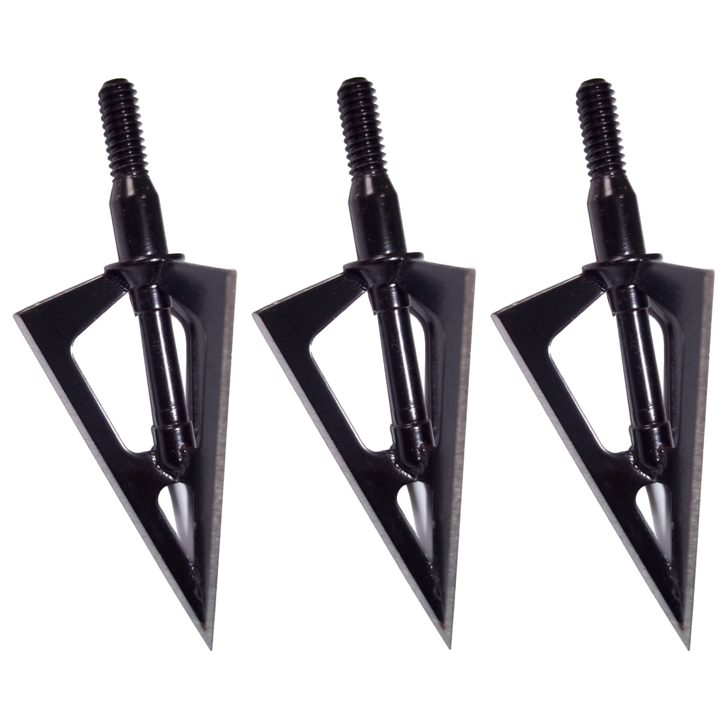3-Blade Hunting Broadheads 100 Grain Fixed Blade Arrow Tips