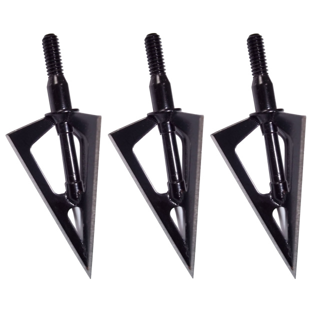 3-Blade Hunting Broadheads 100 Grain Fixed Blade Arrow Tips