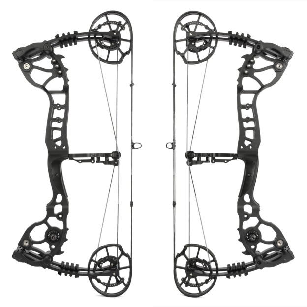 Dual-Use Compound Bow Hunting Bowfishing Steel Ball Arrow RH LH