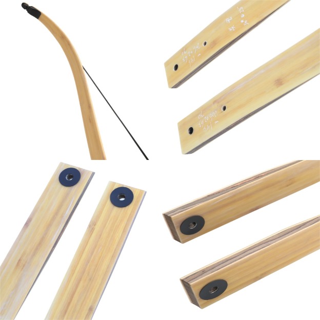 Black Hunter 60" Hunting Takedown Recurve Bow Set 20-60lbs LH RH