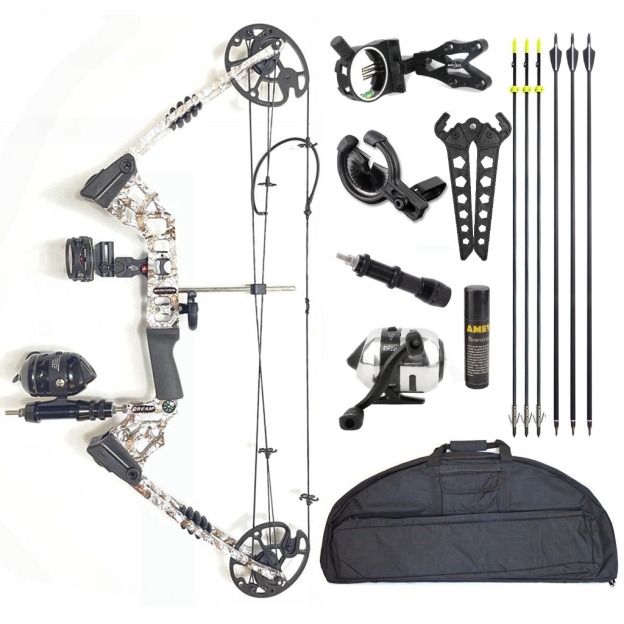 JUNXING M120 Compound Bow Fishing Set LH/RH Beginner Hunting