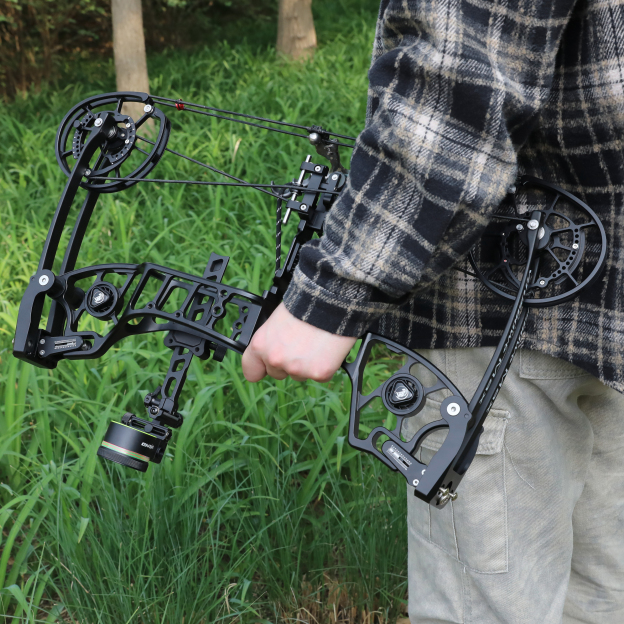 Dual-Use Compound Bow 30-80lbs Steel Ball & Arrow Shooting