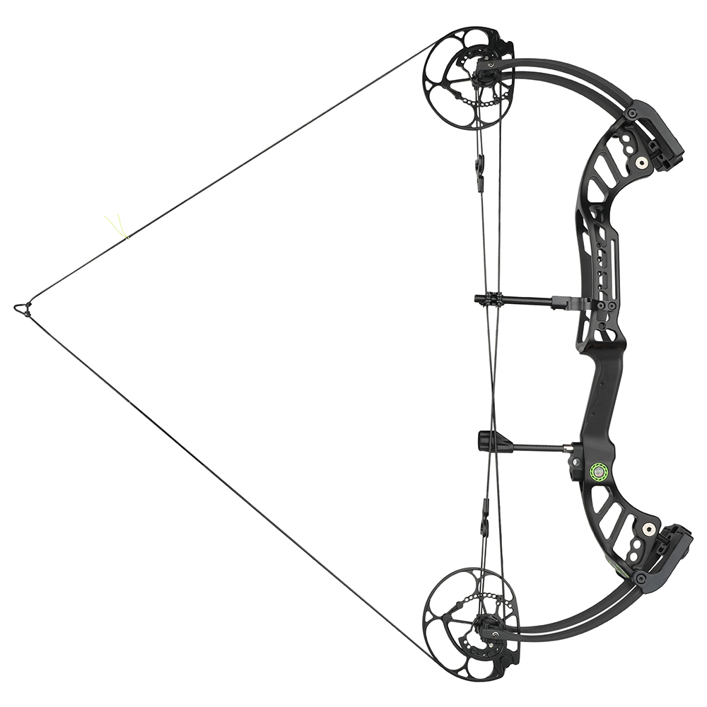 Compound Hunting Bow CNC 40-75 lbs IBO 350FPS RH