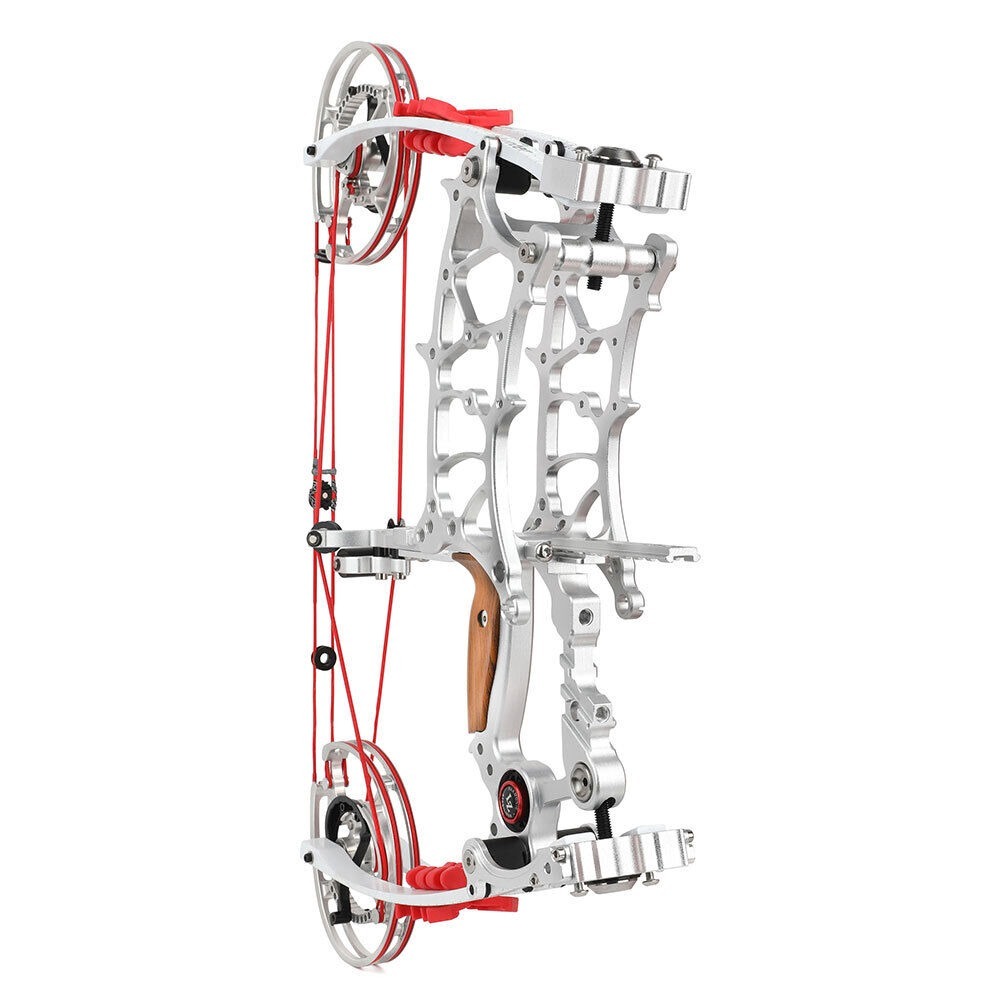 CNC Compound Bow Steel Ball Arrow Dual-use 17" 30-75lbs RH LH