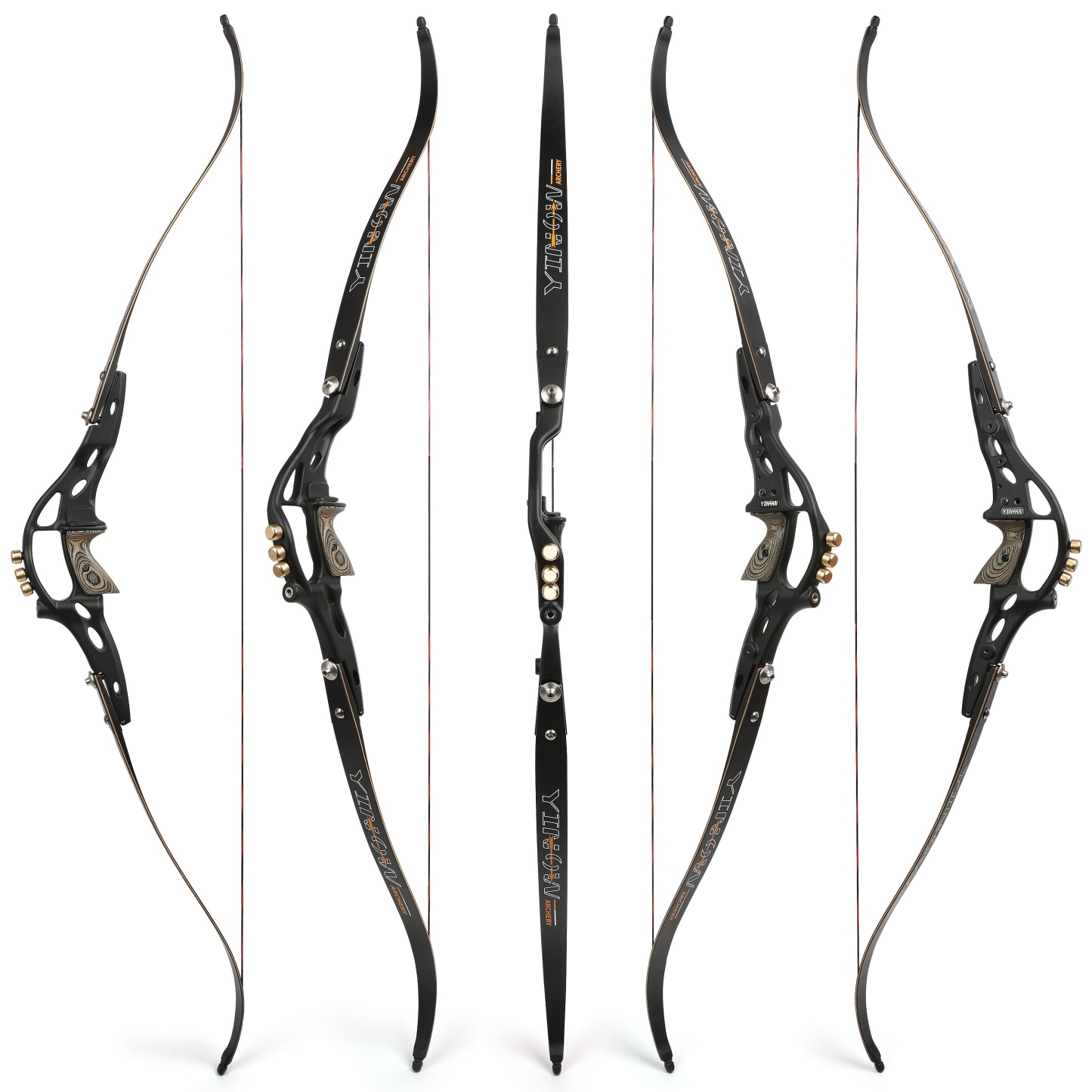 62" ILF Recurve Bow 19" Riser 20-50lbs Archery Target Hunting