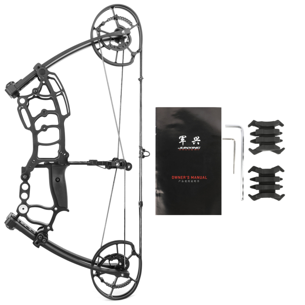JUNXING M109K Compound Bow Dual-Use 40-65lbs Archery Hunting RH LH