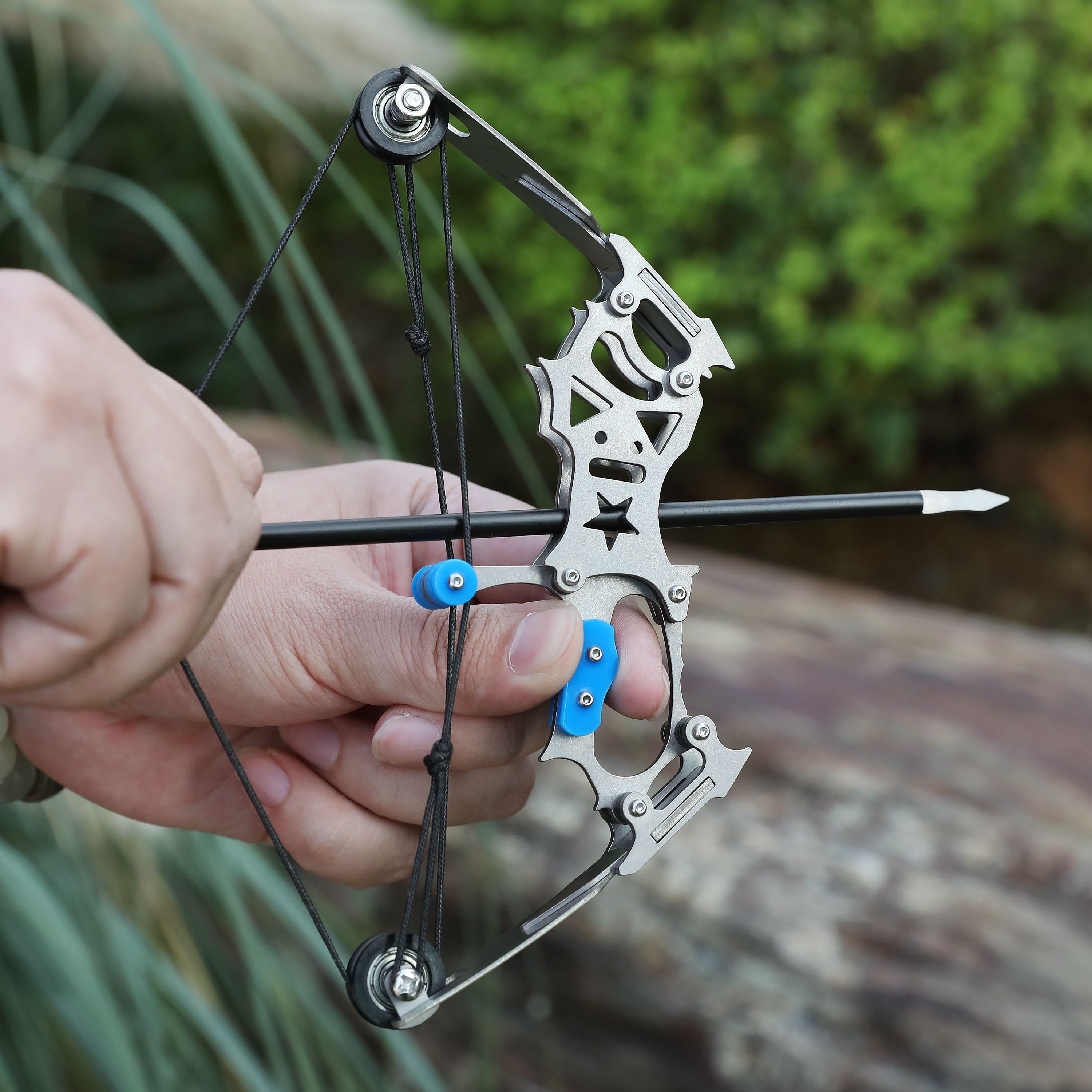 Archery Mini Compound Bow Arrows Archery Target Toy Gift