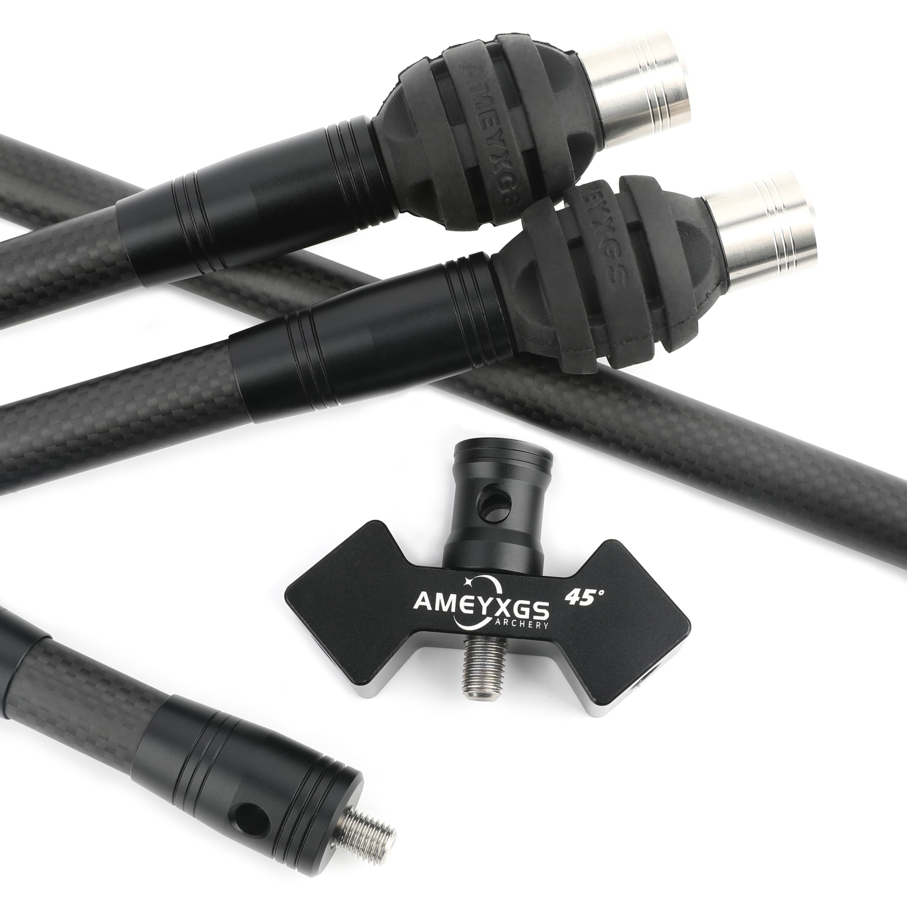 Archery Carbon Stabilizer Balance Bar Kit for Bow Target Shooting
