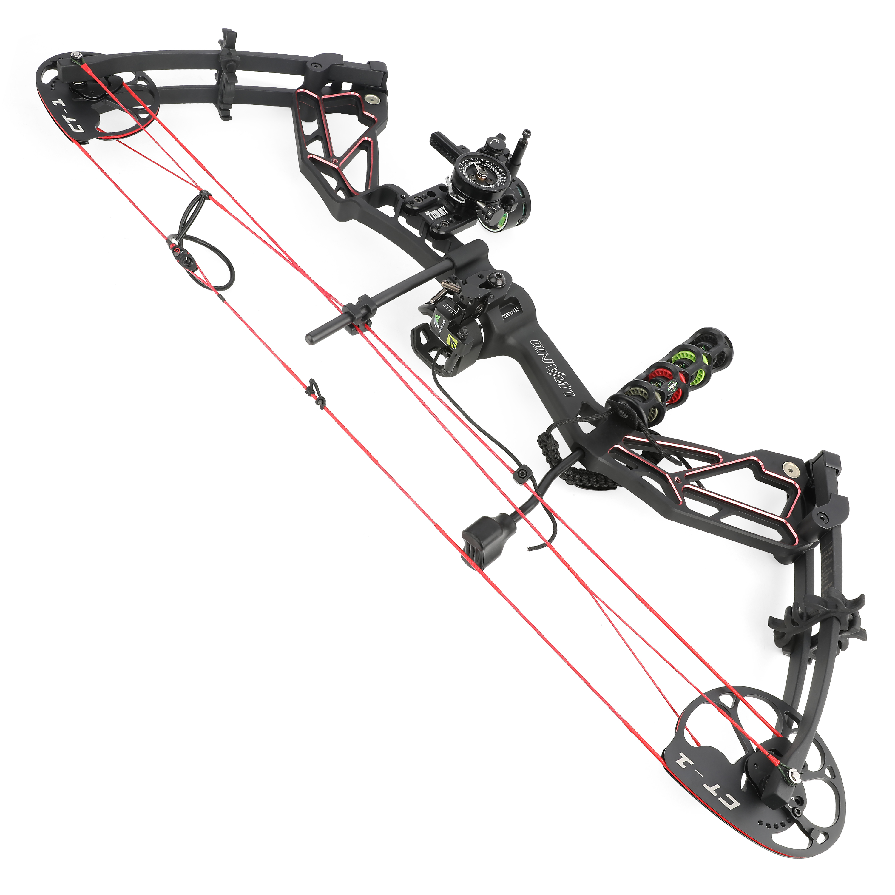 WOLFMAN Archery Compound Bow Arrows 30-70lbs Target Shooting RH