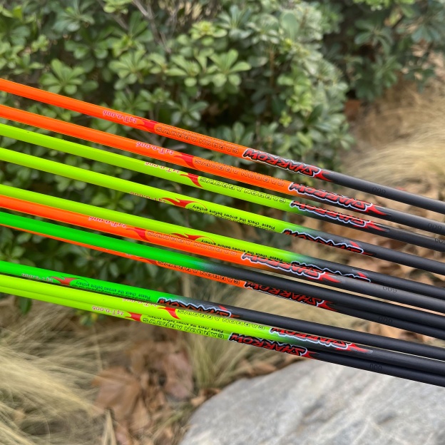 32inch Carbon Arrows Spine500 Archery Turkey Feather for Target Hunting